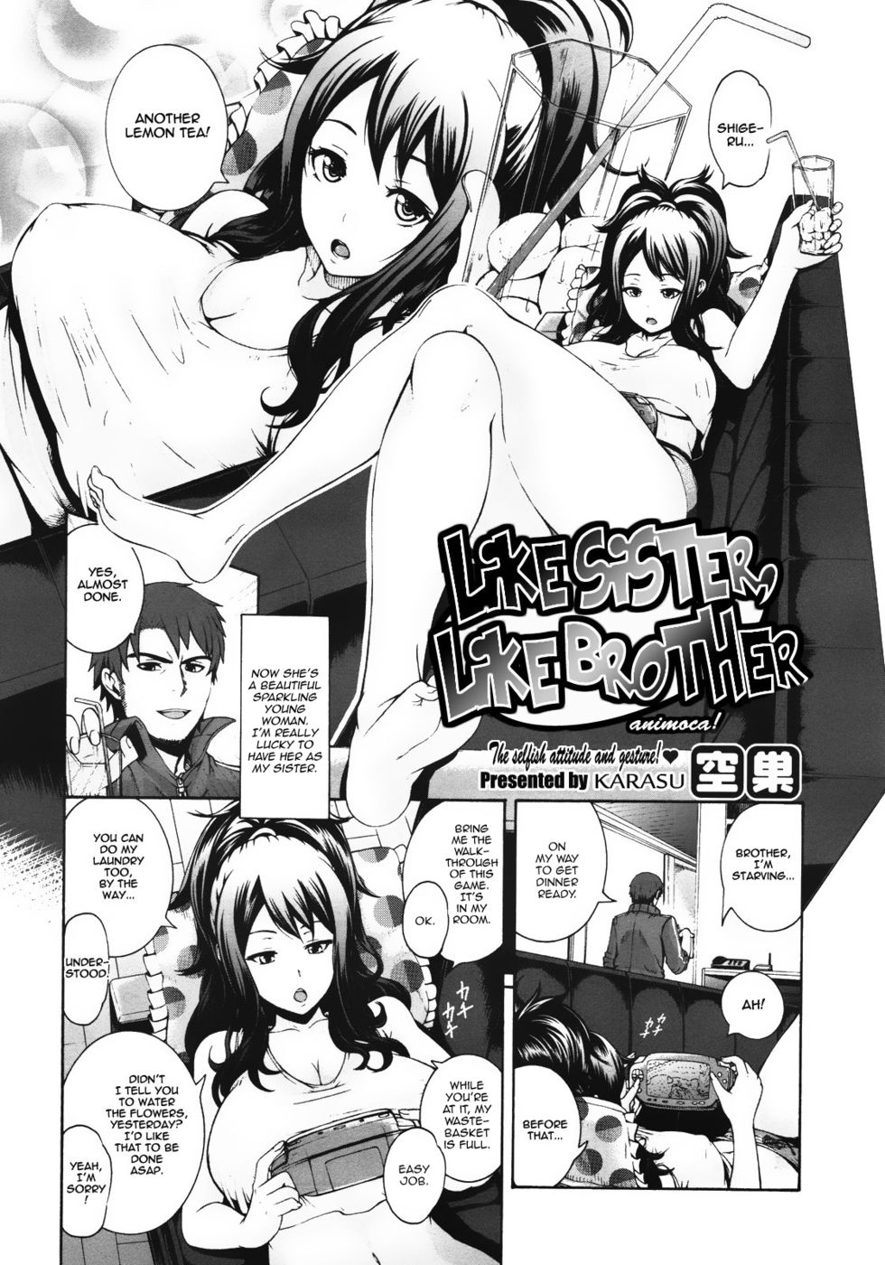 Hentai Manga Comic-Like Sister, Like Brother-Read-2
